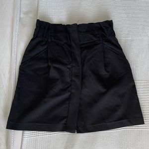 Zara TRF paper bag mini skirt